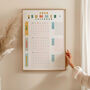 Large 2024 Summer Bucket List Wall Planner, thumbnail 8 of 11