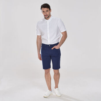 Men's Faro Navy Blue Shorts, 2 of 7