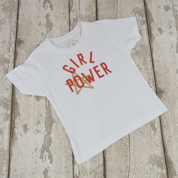 'Girl Power' Super Cool Kids T Shirt, 2 of 4