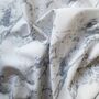 Grey Marble Cot Bed Sheet, thumbnail 2 of 2