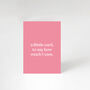 'Card To Say How Much I Care' Greetings Card, thumbnail 2 of 2