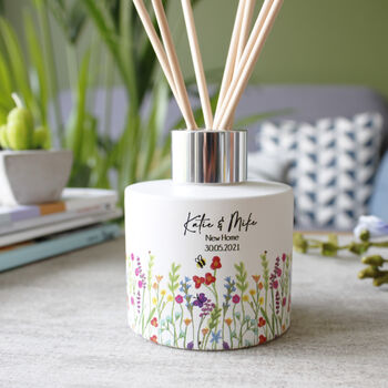 Wildflower New Home Reed Diffuser Gift, 8 of 8