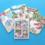 Summer Holiday Pack Of Four Cards, thumbnail 2 of 6