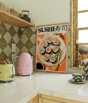 Sushi Kitchen Print, 2 of 3