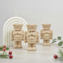 Beige Christmas Nutcracker Candle Festive Home Decor, thumbnail 10 of 12