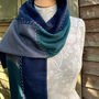 Handmade Scarf With Hand Stitch Design, thumbnail 1 of 4