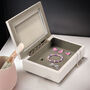 Personalised Princess Ballerina Wooden Jewellery Box, thumbnail 5 of 6