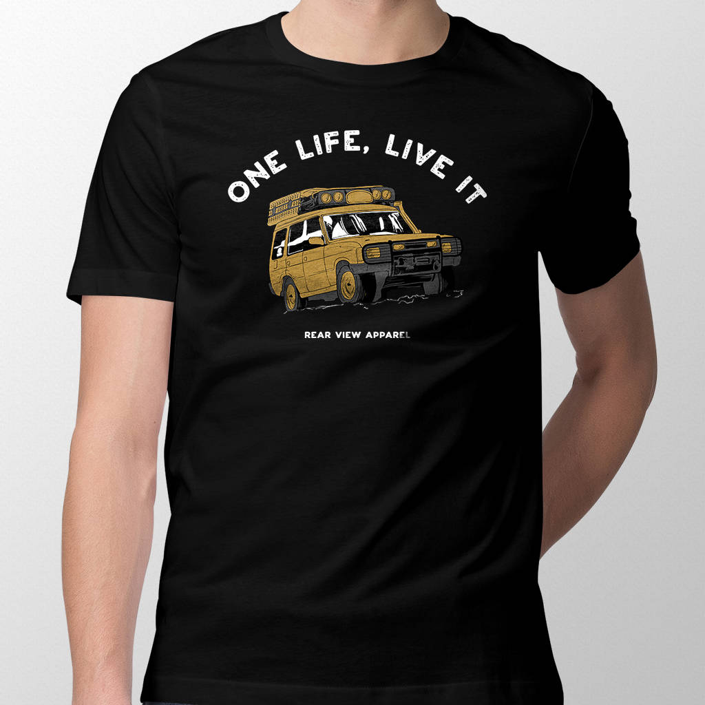 One Life Live It Defender T Shirt By Rear View Prints ...