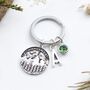 Personalised Wanderlust Keyring Travel Gift, Adventure Accessory, thumbnail 1 of 8