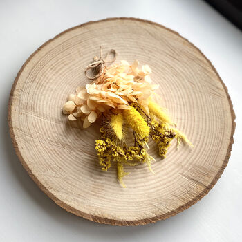 Personalised Mother's Day Peach Hydrangea Flowers Card, 3 of 3