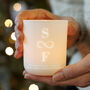 Infinity Love Gift Tealight Holder With Candles, thumbnail 2 of 5