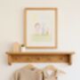 Oak Shaker Peg Shelf, thumbnail 2 of 12