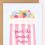 Sweetest Mum Illustrated Card, thumbnail 4 of 4