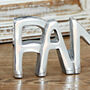 Free Standing Recycled Metal Family Sign, thumbnail 6 of 9
