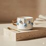 Handmade Evil Eye Ceramic Mug With Gold Handle, 350ml, thumbnail 1 of 3