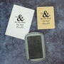Personalised Ampersand Address Rubber Stamp, thumbnail 3 of 8