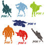 Super Hero Boys Room Wall Sticker Gift For Home, thumbnail 7 of 7