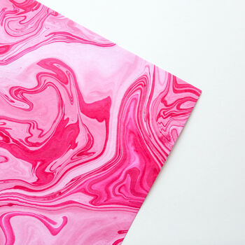 Three Sheets Of Hand Marbled Wrapping Paper, 11 of 11