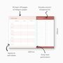 Personalised 2026 Planner And Stationery Gift Bundle, thumbnail 10 of 12
