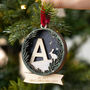 Personalised First Christmas Bauble Decoration, thumbnail 1 of 4