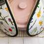 Wildflowers Watercolour Oven Gloves, thumbnail 5 of 7