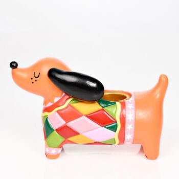 Dachshund Dog Candle Holder, 4 of 4