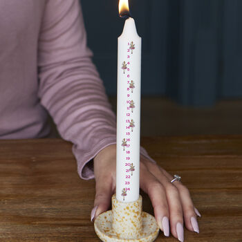 Ballerina Christmas Advent Candle, 2 of 2