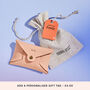 Personalised Blush Pink Leather Card + Coin Purse, thumbnail 6 of 6