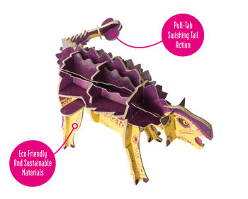 Build Your Own Personalised Ankylosaurus, 2 of 7