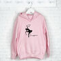 Ballerina With Stars Personalised Dance Hoodie, thumbnail 5 of 7