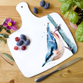 Inky Nuthatch Chopping Board, 3 of 6