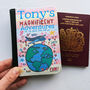 Personalised Travelling The World Passport Holder, thumbnail 6 of 12