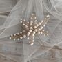 Handmade Crystal Bridal Hair Pin, thumbnail 8 of 10