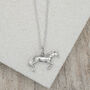Sterling Silver Horse Necklace, thumbnail 1 of 8