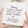 Nanny Or Grandma Birthday Card From Bump, thumbnail 1 of 7