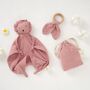 Organic Baby Lion Comforter With Teether And Bag, thumbnail 4 of 9