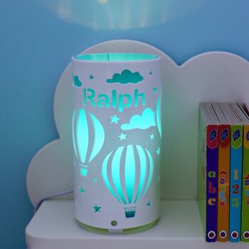 Personalised Hot Air Balloon LED Night Light, 7 of 12