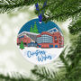 Ibrox Bauble, Xmas Ceramic Decoration, thumbnail 1 of 3