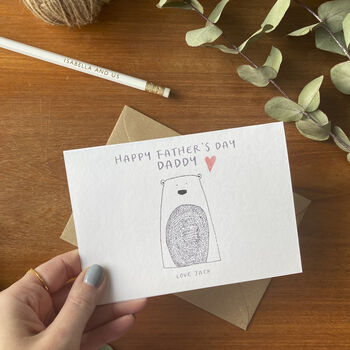 Personalised Happy Father's Day Card, 2 of 6