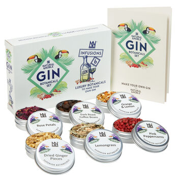 Six Gin Botanicals And Infusions Kit, 2 of 8