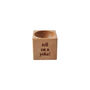 Loft 'Tell Us A Yoke' Oak Egg Cup In Gift Box | Breakfast | Homeware | Kitchenware, thumbnail 2 of 2