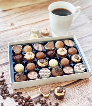 Coffee Chocolates Selection Box, 6 of 8