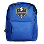 Personalised Football Blue Backpack, thumbnail 4 of 4