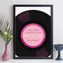 Personalised Birthday Music Print Day You Were Born, thumbnail 7 of 12