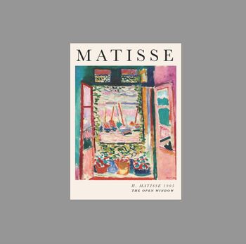 Matisse Wall Art Set Of Three Wall Prints, 3 of 4