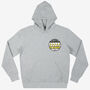 Ripe Records Unisex 90s Style Graphic Hoodie In Grey, thumbnail 1 of 2