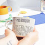 Teacher Gift Personalised Stoneware Mug, thumbnail 9 of 12