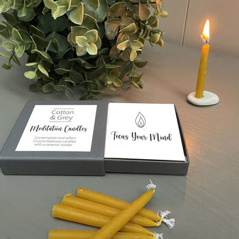 Mini Meditation Candles Set, 2 of 8