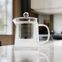 Glass Infuser Tea Pot For Herbal Loose Leaf Tea, thumbnail 2 of 7