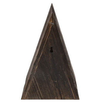 Triangular Blue Tit Bird Nesting House – Wooden Birdhouse, 5 of 5